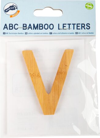 small foot Bambusové písmeno V