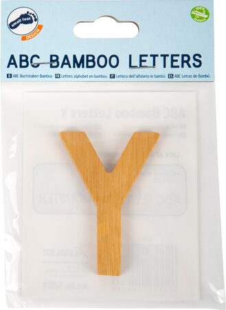 small foot Bambusové písmeno Y