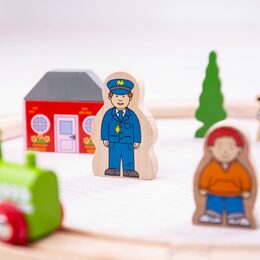 Bigjigs Rail Moje první vláčkodráha 19 dílů - poškozený obal