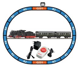 Piko Startovací sada Osobní vlak s parní lokomotivou Oi2 s tendrem PKP III - 97933