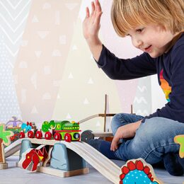 Bigjigs Rail Most s T. rexem