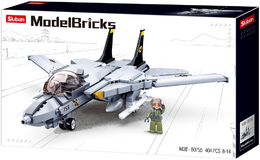 Sluban Model Bricks M38-B0755 Stíhací letoun F-14 Tomcat