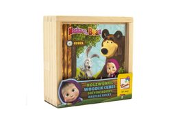 Bino Máša a Medvěd - kostky 9 ks