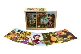 Bino Máša a Medvěd - kostky 9 ks