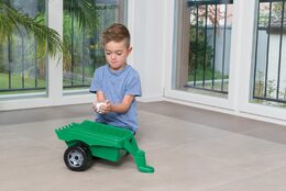 Lena 2124 Přívěs vozík vlečka za traktor plast 50x20x27cm