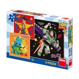Rock David Toy Story 4 18x18cm v krabici 27x19x3,5cm 3x55 dílků