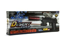 Desert Eagle Pistole 33cm na vodní kuličky 9/11mm na baterie Světlo