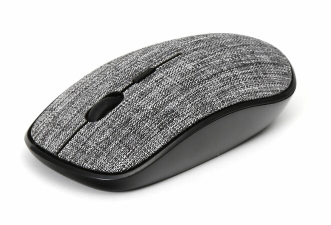Omega mouse bezdrátová OM0431WGR šedá