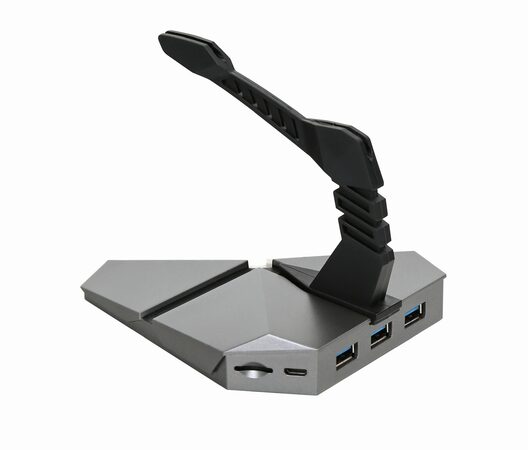 Omega VARR mouse HERNÍ USB HUB + čtečka karet + držák kabelu OUHCRG2