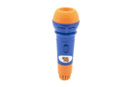 Teddies Mikrofon s ozvěnou plast Zvířátka a jejich kapela 19cm 2 barvy na kartě