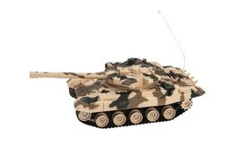 Tank RC plast 27cm 40MHz na baterie+dobíjecí pack se zvukem v krabici 37x17x19cm