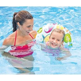 Kruh nafukovací prům. 51cm asst 3 druhy od 3-6 let v sáčku