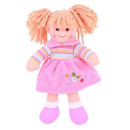Bigjigs Toys Látková panenka Jenny 28 cm