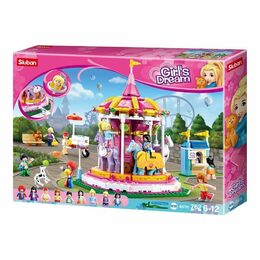 Sluban Girls Dream M38-B0725 Koníčkový kolotoč
