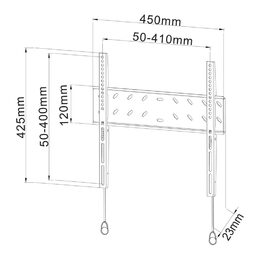 SHO 2020 SLIM DRŽÁK LCD 23-42'' STELL (35040352)