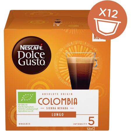 Nescafé Dolce Gusto Colombia Sierra Nevada Lungo kávové kapsle 12 ks