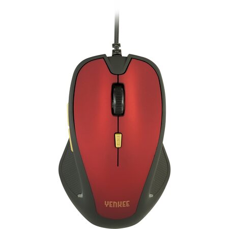 YMS 1010RD Myš USB Dakar Red YENKEE (45009478)