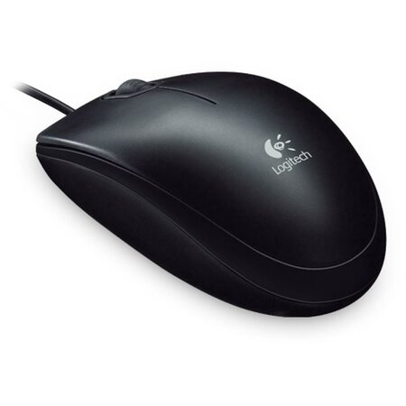 Myš Logitech B100 / optická / 3 tlačítka / 800dpi - černá (910003357)