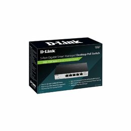 Switch D-Link DGS-1100-05PD V2 5-Port Gigabit PoE Smart