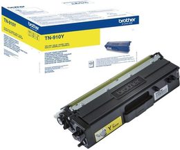 Toner Brother TN-910Y, 9000 stran - žlutý