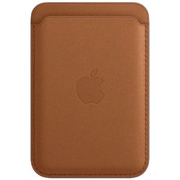 Apple kožená peněženka s MagSafe k iPhonu - černá
