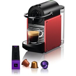 Espresso De'Longhi EN124.R Nespresso Pixie