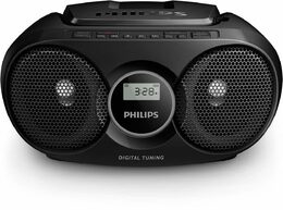 Radiopřijímač s CD Philips AZ215B, černý