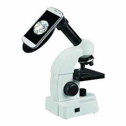Bresser Junior 40x-640x Microscope, blue