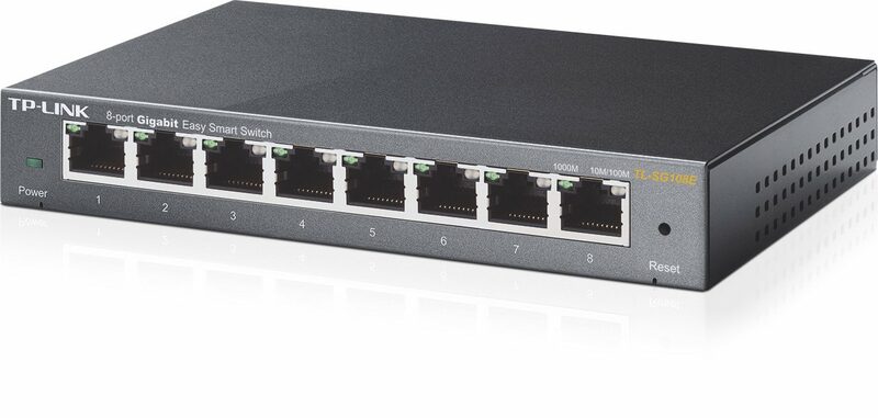 Switch TP-Link TL-SG108E smart 8x GLan