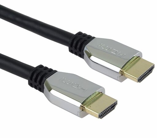 Kabel ULTRA HDMI 2.1 High Speed + Ethernet 8K@60Hz,zlacené konektory, 2 m