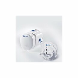 Set cestovní adaptér pro 150 zemí světa, pro 2-pólové přístroje bez uzemnění a 2x USB cestovní adaptér TravelBlue TBU-250