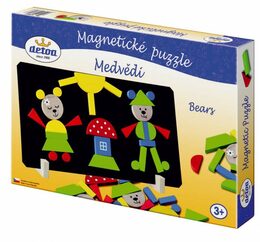 Detoa Magnetické puzzle Medvědi