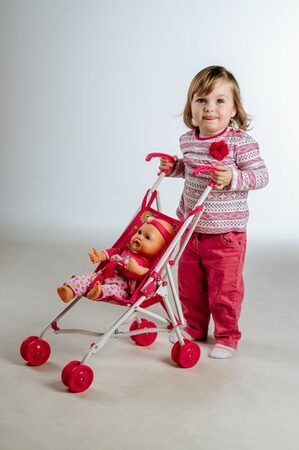 Teddies golfové hole kov/plast