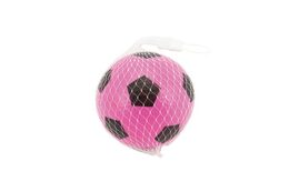 Míček fotbal guma 12cm 6 barev v síťce