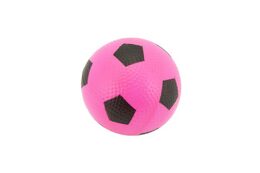 Míček fotbal guma 12cm 6 barev v síťce