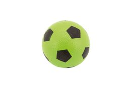 Míček fotbal guma 12cm 6 barev v síťce