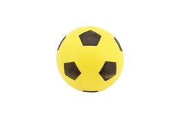 Míček fotbal guma 12cm 6 barev v síťce