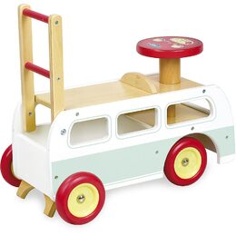 Vilac Dřevěné odrážedlo minibus 2 v 1