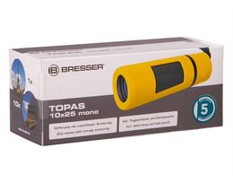 Bresser Topas 10x25 Yellow Monocular (69375)
