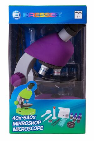 Mikroskop Bresser Junior 40x-640x violet