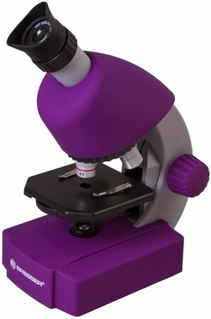 Bresser Junior 40x-640x Microscope, violet (70121)