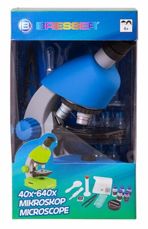 Mikroskop Bresser Junior 40x-640x blue