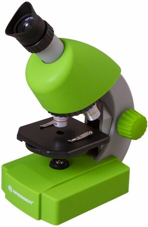 Bresser Junior 40x-640x Microscope, green