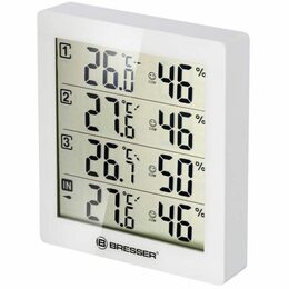 Bresser Temeo Hygro Quadro Weather Station-white