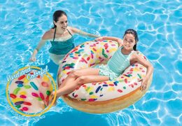 Kruh donut nafukovací 114cm 9+