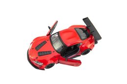 Auto Kinsmart Toyota GR Supra Racing Concept 1:36 kov 12,5cm 4 barvy na zpětné natažení 12ks v boxu