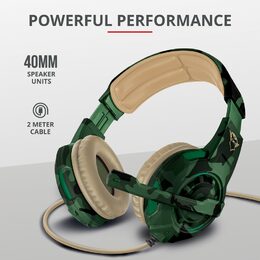 Headset Trust GXT Gaming 310C Radius - Jungle