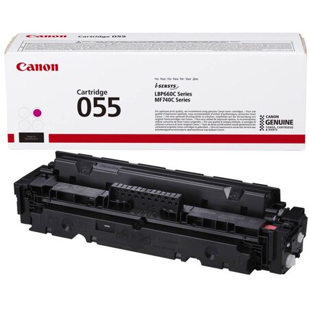 Toner Canon CRG 055, 2100 stran - azurový