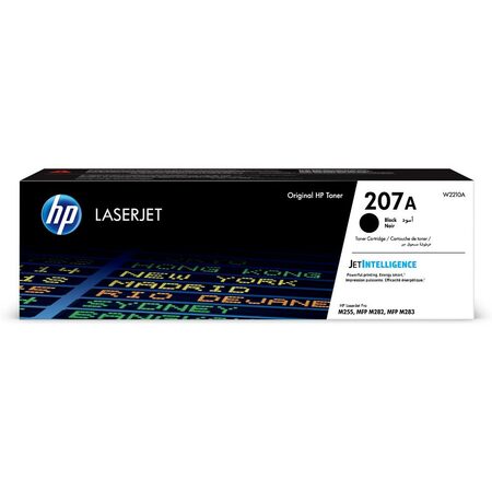 Toner HP 207A, 1 350 stran - černý