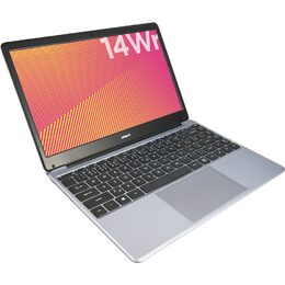Ntb Umax VisionBook 14Wr UMM230141 Celeron N4020, 4GB, 64GB, 14.1'', Full HD, bez mechaniky, Intel UHD 600, BT, CAM, Win10 Pro  - šedý